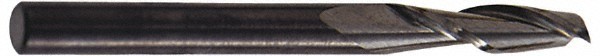 Hertel 3/4", 3" LOC, 3/4" Shank, 6" OAL, 2 Flute, Solid Carbide Square End Mi...