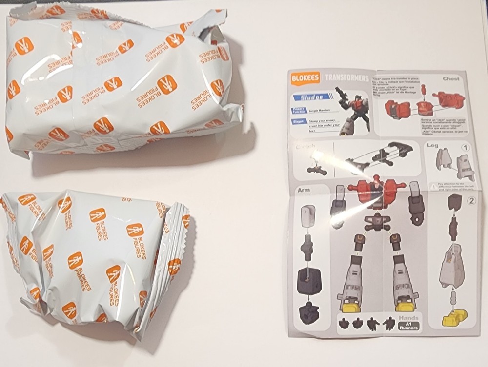 Transformers Blokees Galaxy Version 8 One Shall Fall - Sludge Robot - Model Kit