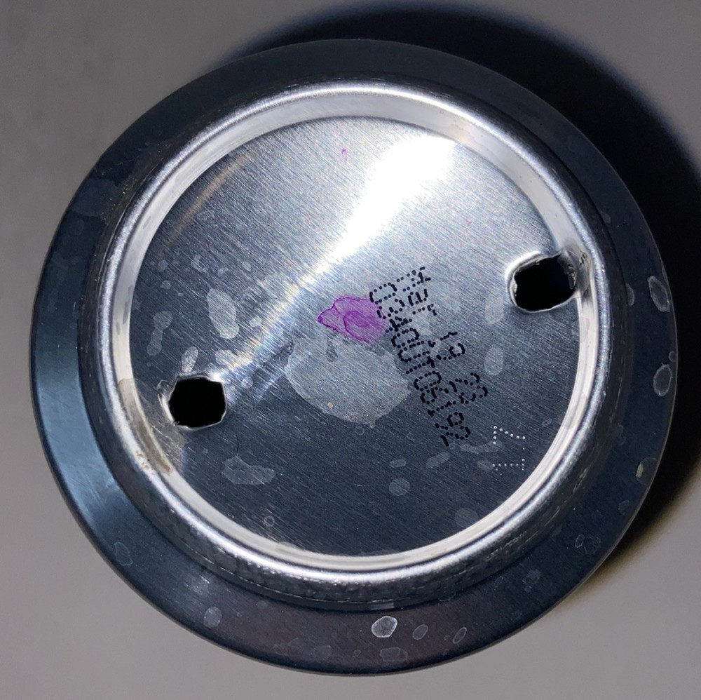 12oz.DR PEPPER CAN ( J. W. T. REX ) EMPTY BOTTOM OPENED