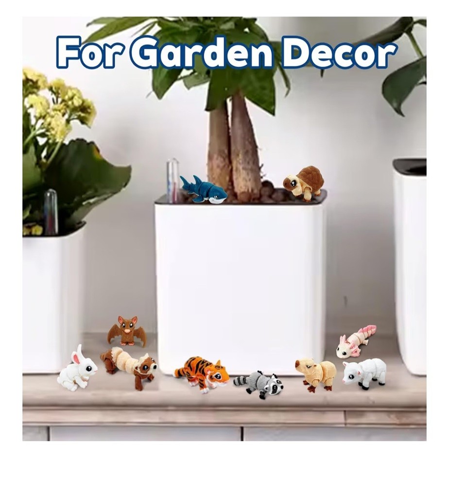 3D Printed Animal Statues