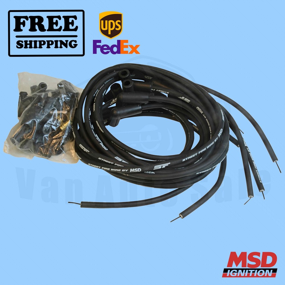 Spark Plug Wire Set MSD compatible with GMC 78-1987