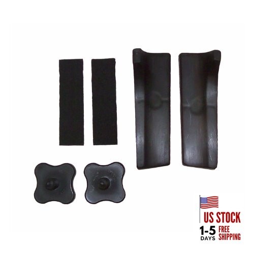 11804 Tow Mirror Replacement Hardware Kit , Black