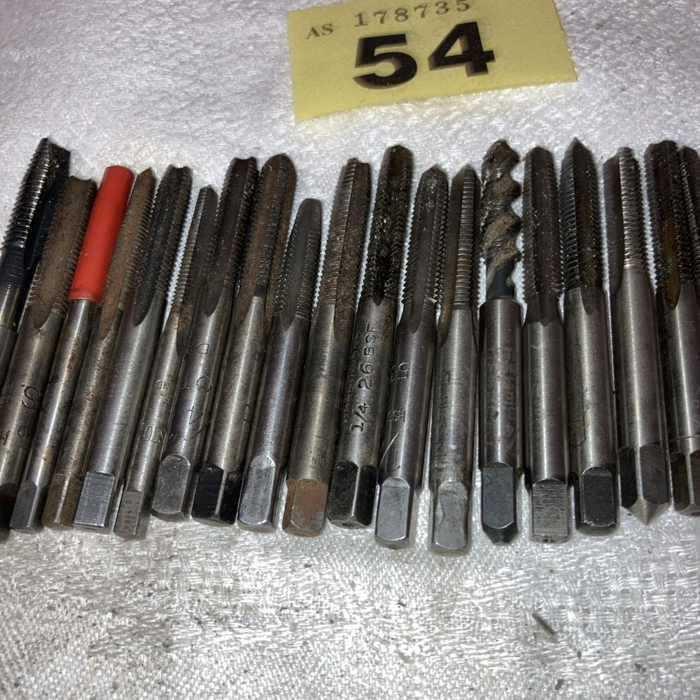 BSF taps to clear. X 20 ENGINEERING