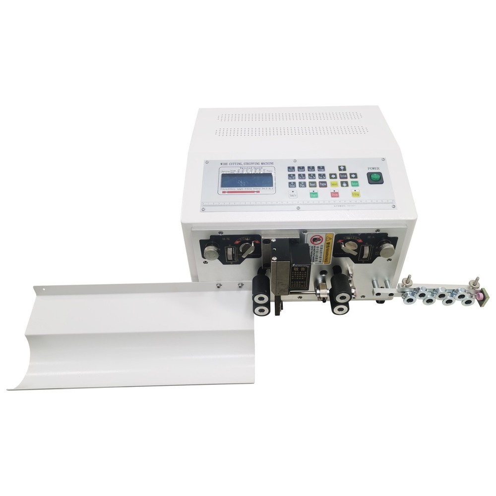 500W 110V Full Automatic Computer Wire Stripping Cutting Machine 3000-8000 pcs/h
