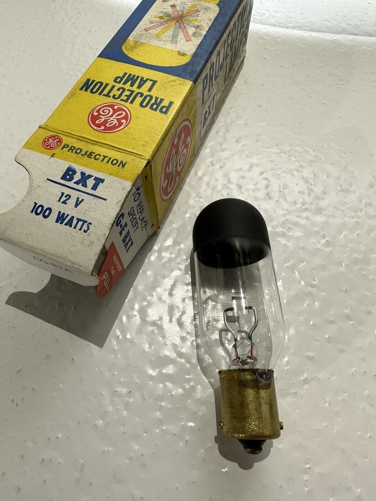 BXT projector lamp projection light bulb 12v 100w, G.E. brand
