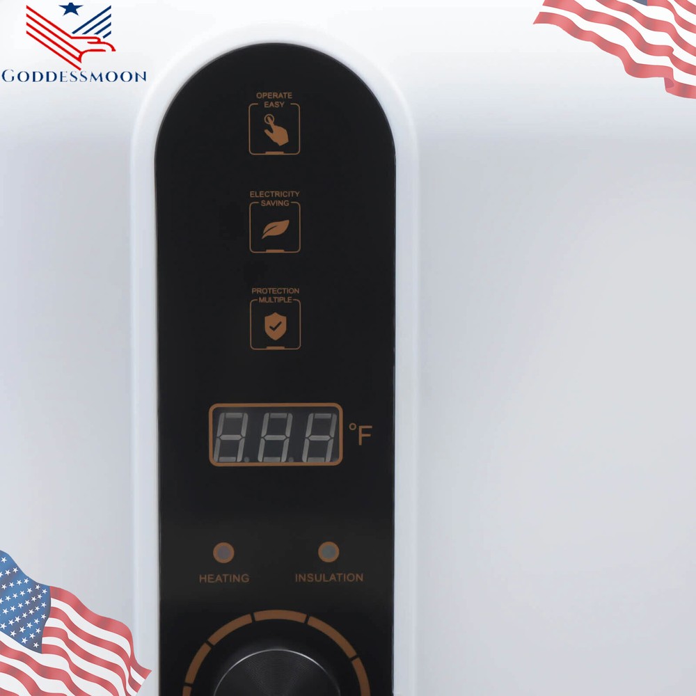 10L Electric Hot Water Heater 110V Compact Mini-Tank Storage,Rv Small Output