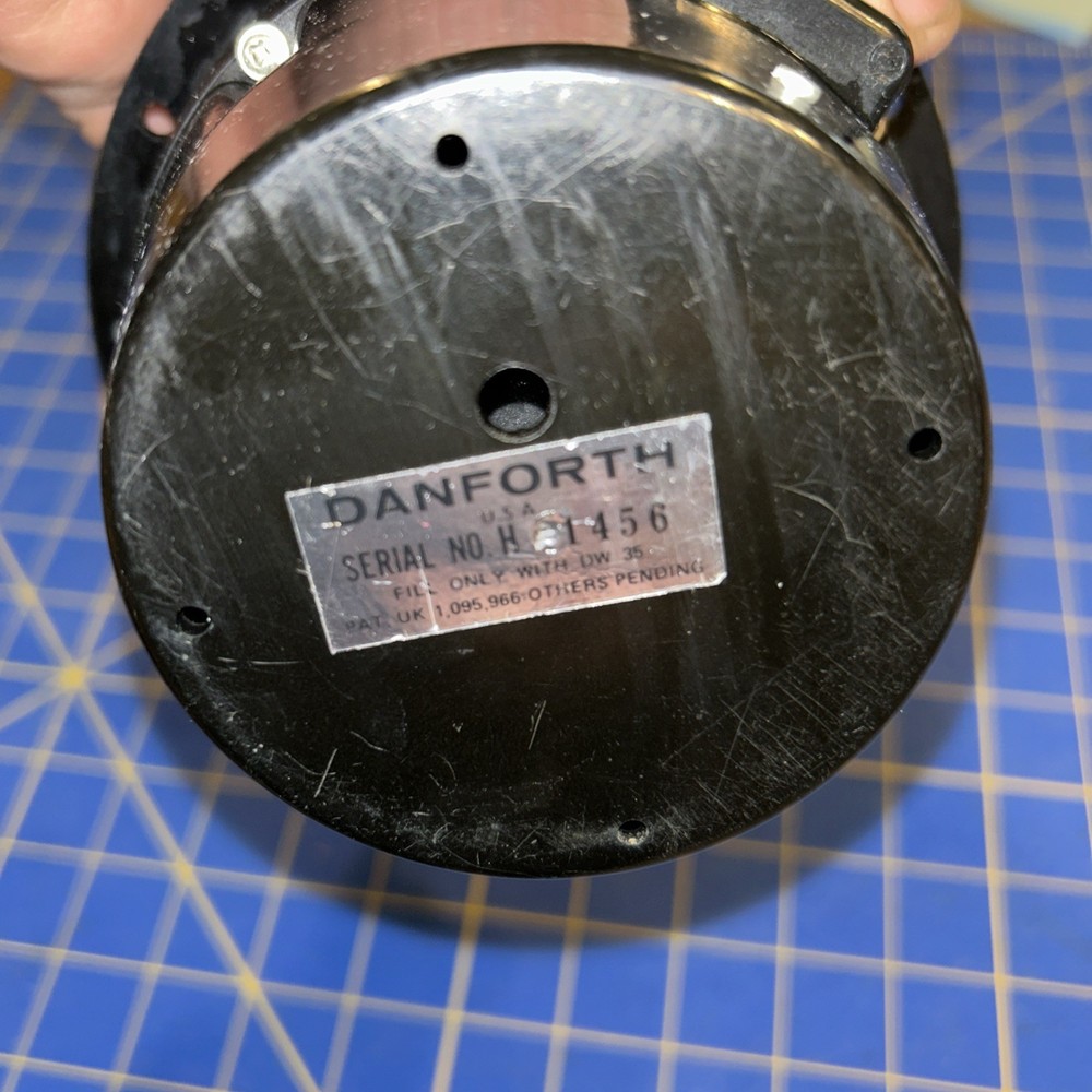 Danforth ship / boat compass ser. #H11456 Inclinometer Heel Gage Working