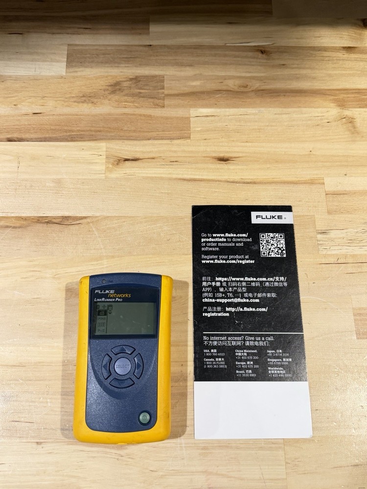 FLUKE NETWORKS LINKRUNNER PRO TESTER (TESTED) SHIPS FAST