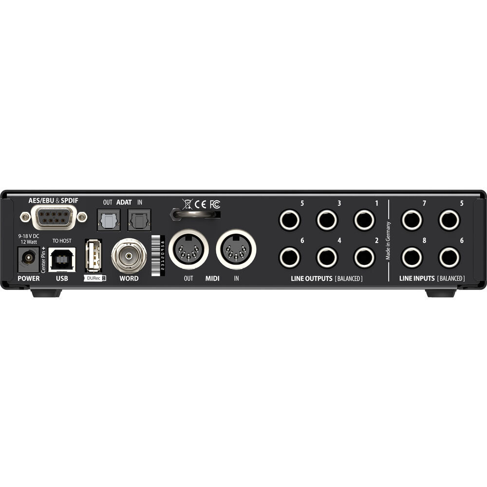 RME Fireface UCX II Desktop 20x20 USB Audio/MIDI Interface