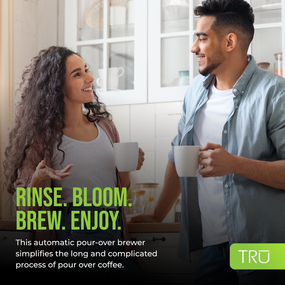 Automatic Pour Over Coffee Maker with Digital Controls - Auto Coffee Maker wi...