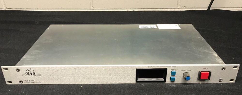 Sierra Automated Systems ANC-8 SAS ANC8 Alpha Output Controller Control Panel