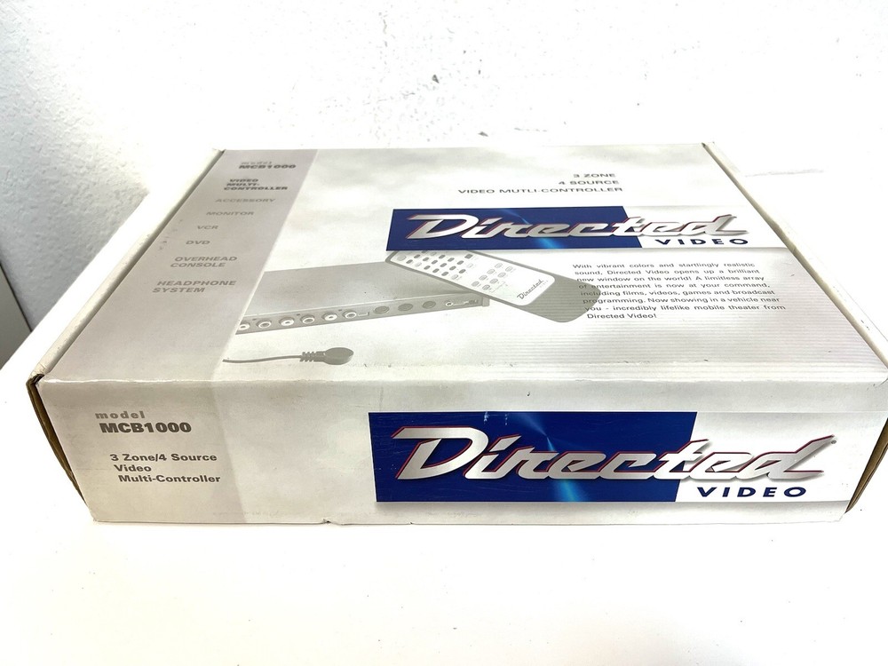 Directed Video -Video Multi-Controller MCB1000 3 Zone 4 Source - NEW