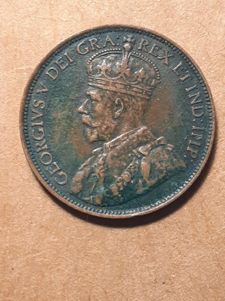 1917 ONE CENT CANADA
