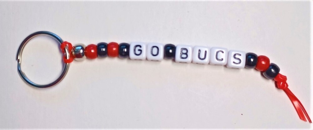 Collectible Novelty Key Ring -Go Bucs