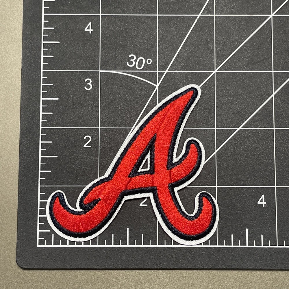 Atlanta Braves Patch Embroidered Iron 2.85x3 Inch