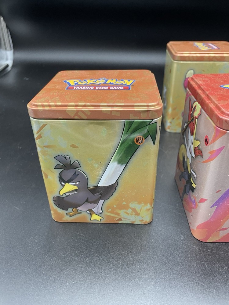 Pokemon Tins Lot of 4 *Empty*