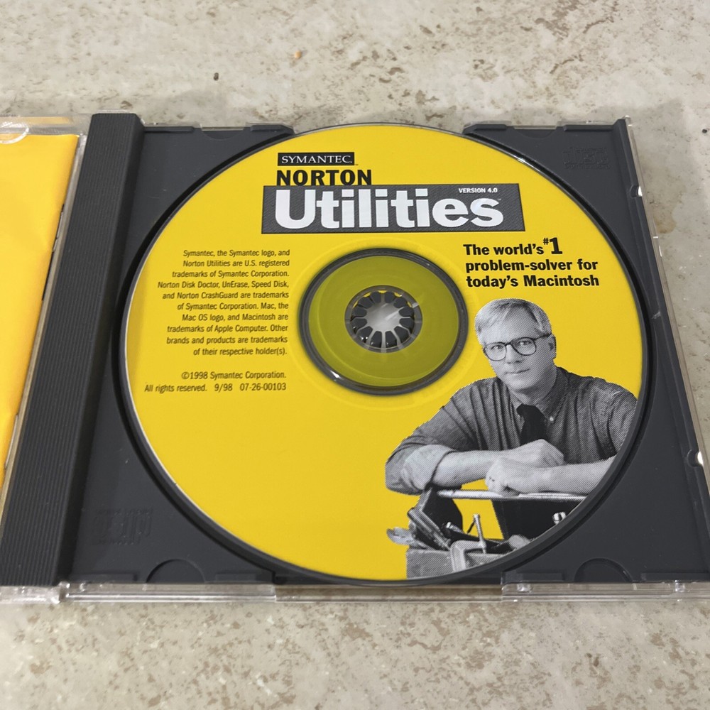 Norton Utilities Version 4.0 CD-ROM 1998