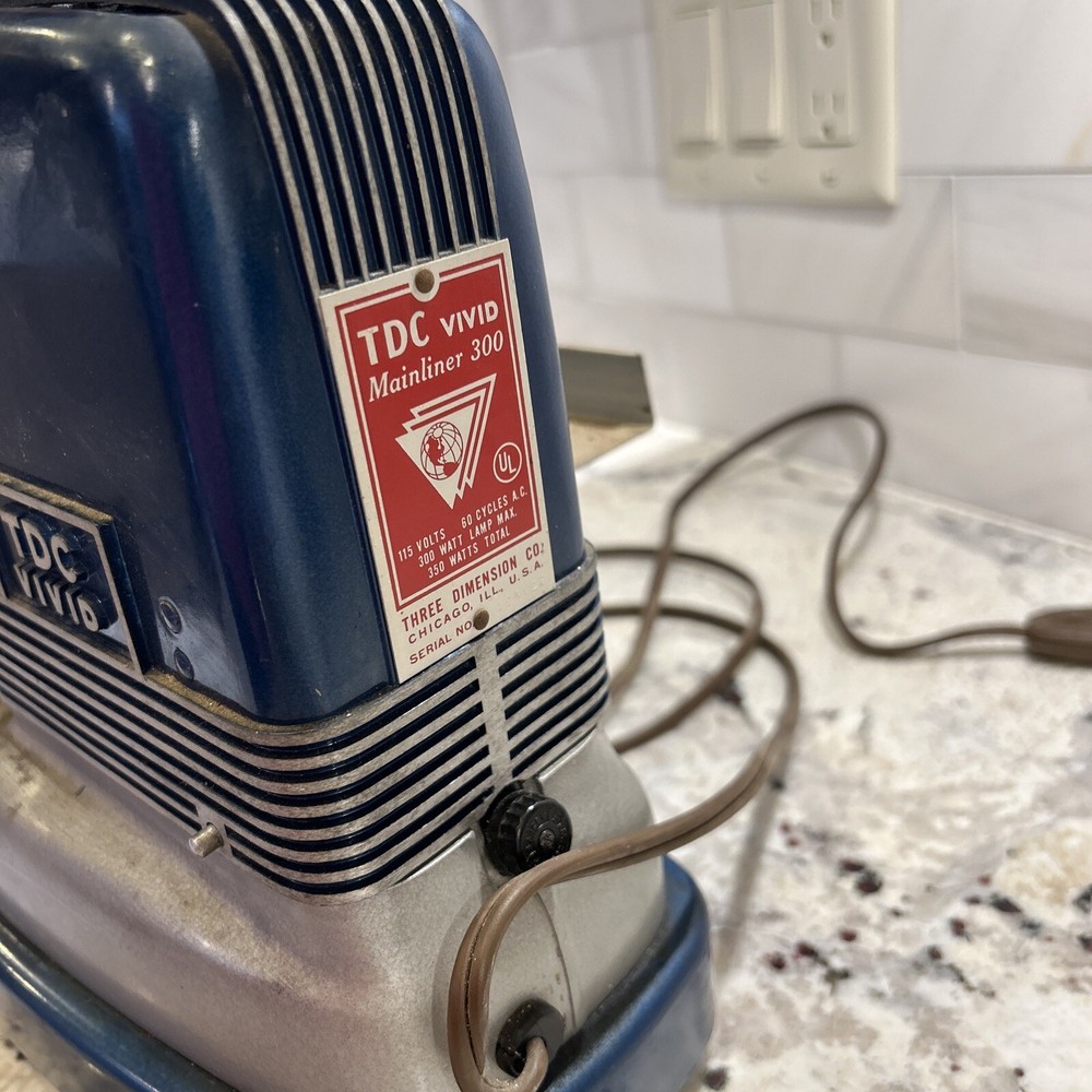 TDC Vivid Mainliner 300 Projector Selectron Semimatic Trionar