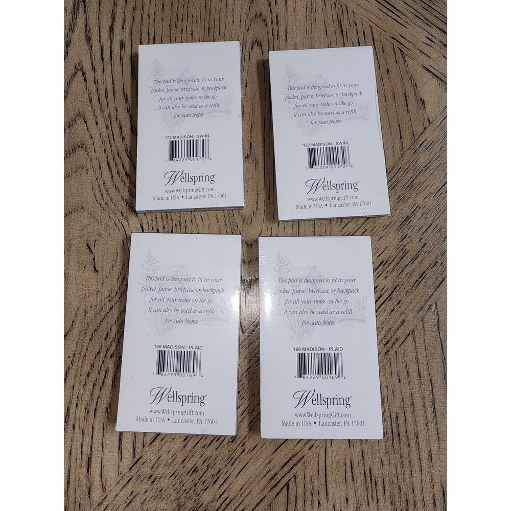 Note pad refill wallet notepad refill purse notes