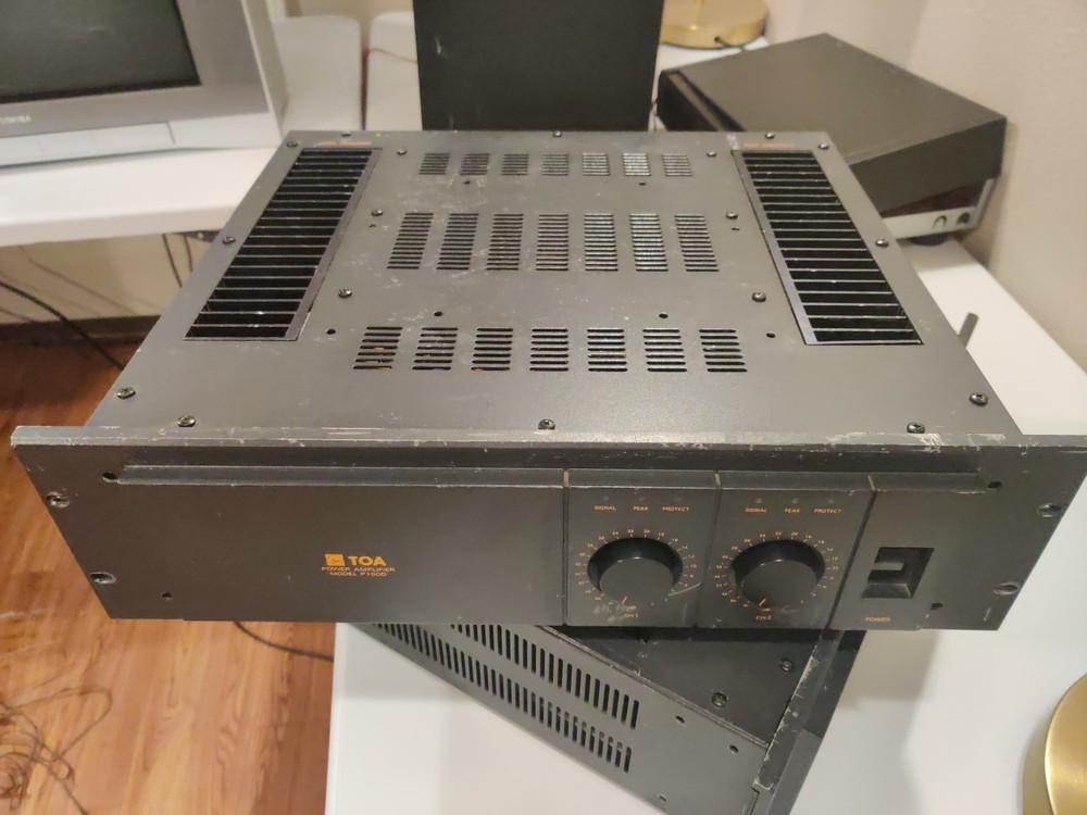TOA P150D Power Amplifier Tested Working