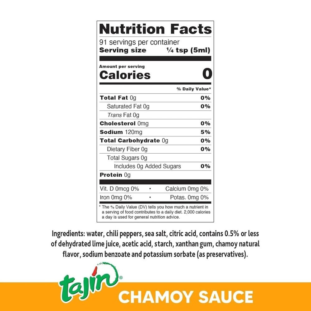 Tajin Chamoy & Chile Lime Sauce Bundle 15.38oz (2 Pack)