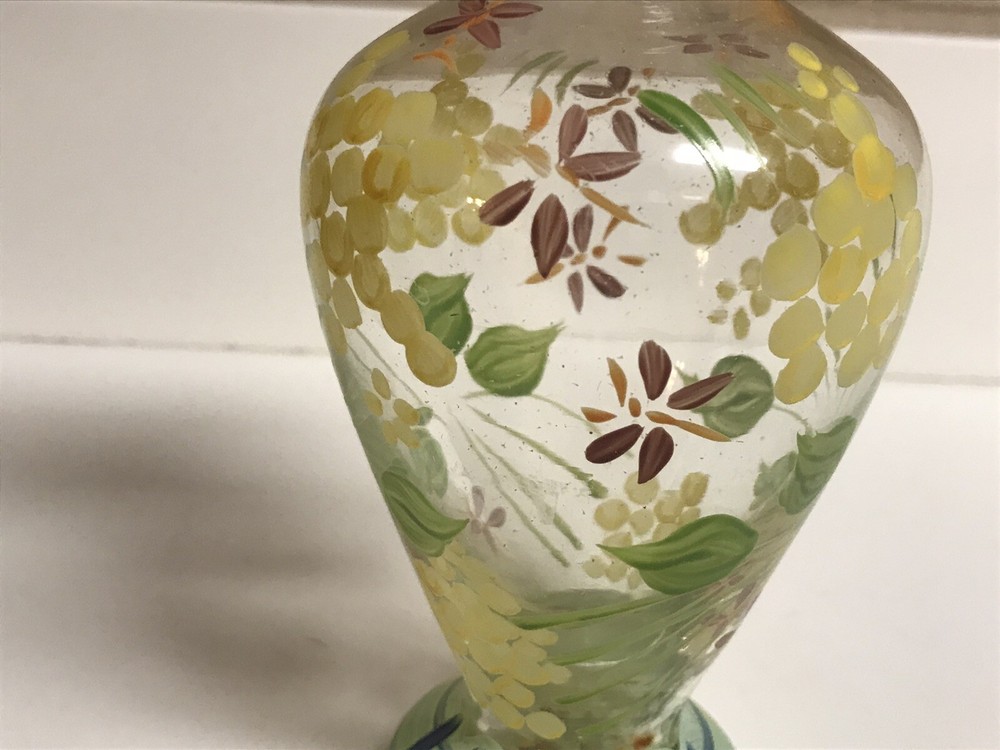 Capriware Handpainted Bud Vase