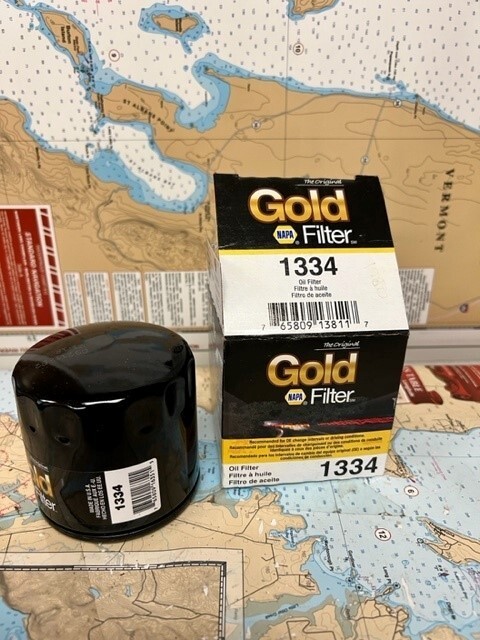 Napa Gold #1334 Oil Filter.