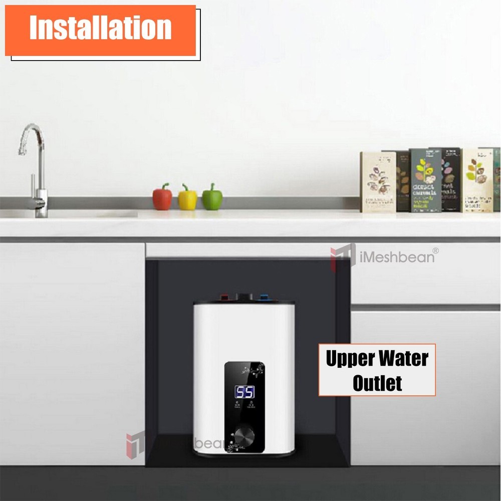 10L Hot Electric Tank Water Heater Kitchen Bathroom Wholehouse 95°F-167°F US