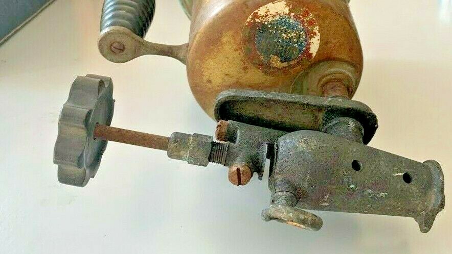 Antique Craftsman Torch Lamp "not sure if it work"