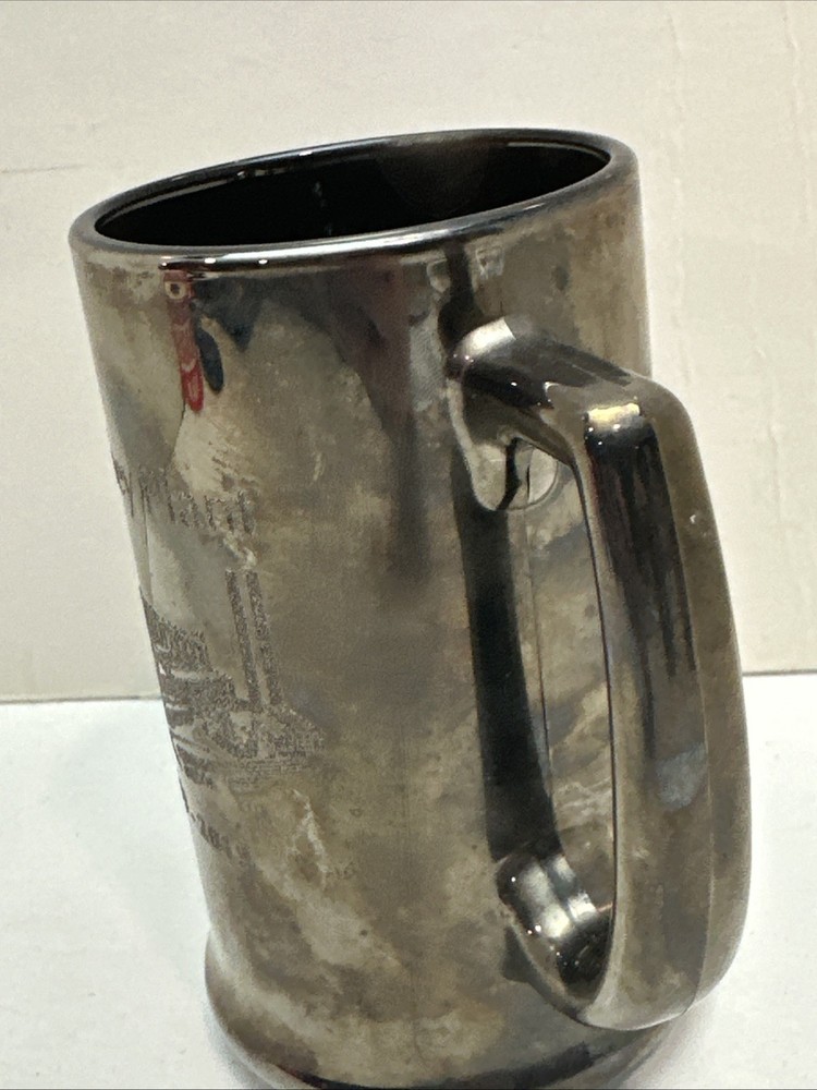 Etched Mirror Silver Fade Hershey Plant Mug