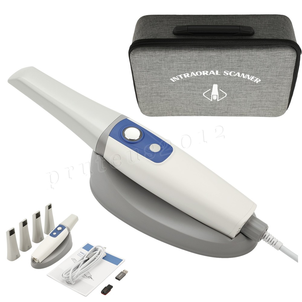 Dental Digital Impression Intraoral 3D Scanner Scanning Software CAD/CAM Process