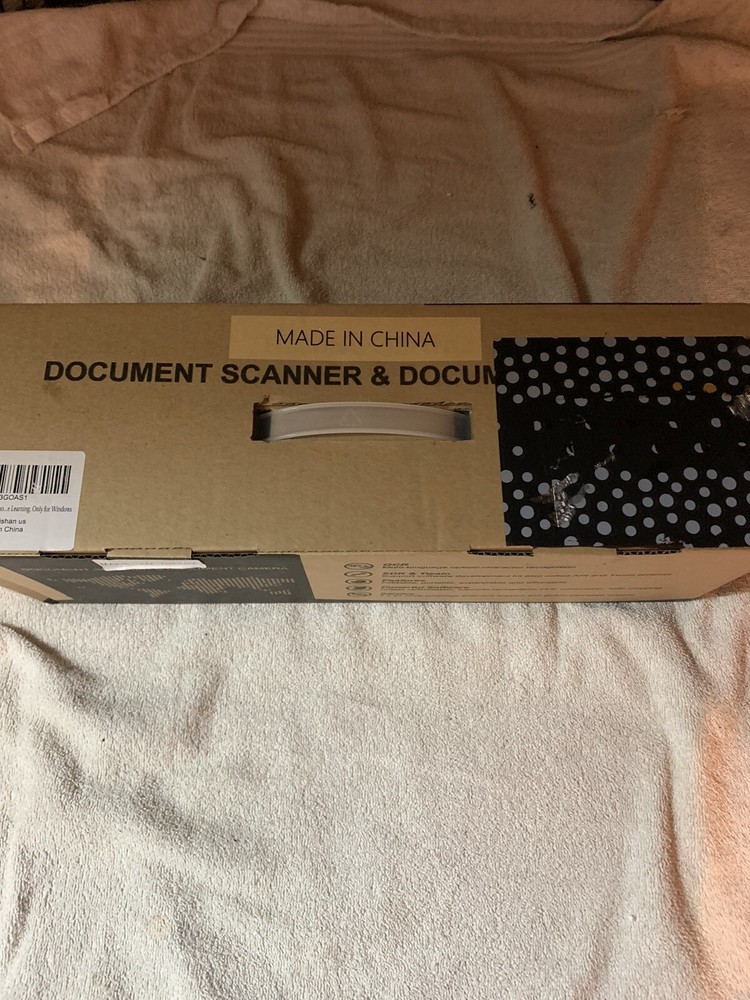 Document Camera School Document Scanner: Portable High Definition Overhead Sc...
