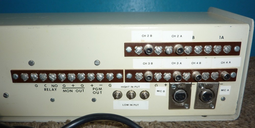 LPB S-9B Broadcast Mixer Console