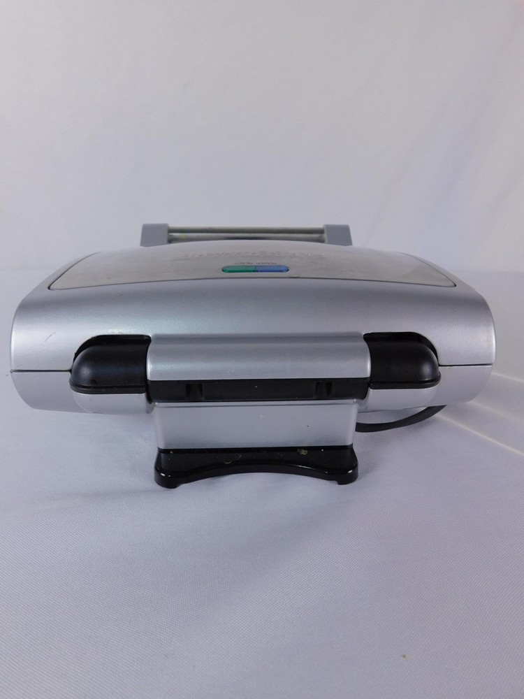 Farberware Silver Stainless Waffle Maker Nonstick 2 Slice SMWC 700 A4 Iron