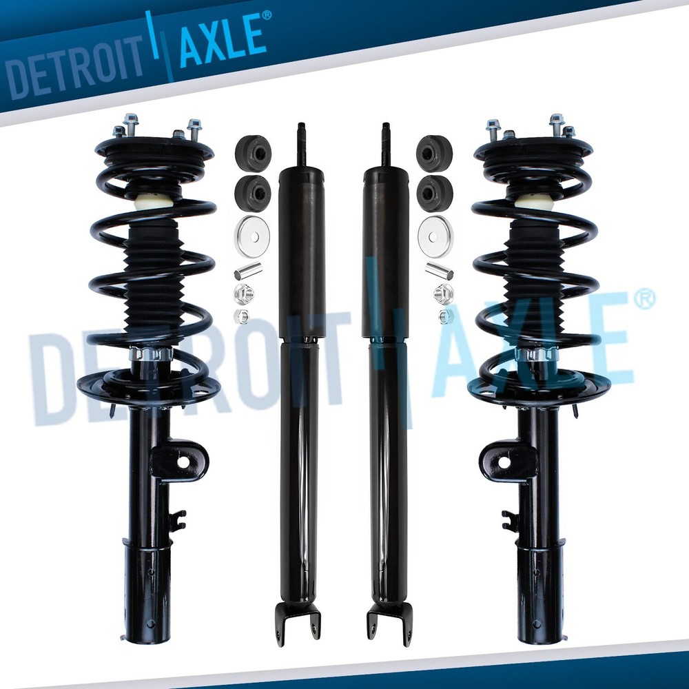 Front Struts & Coil Spring Rear Shock Absorbers Kit for 2013-2019 Ford Explorer