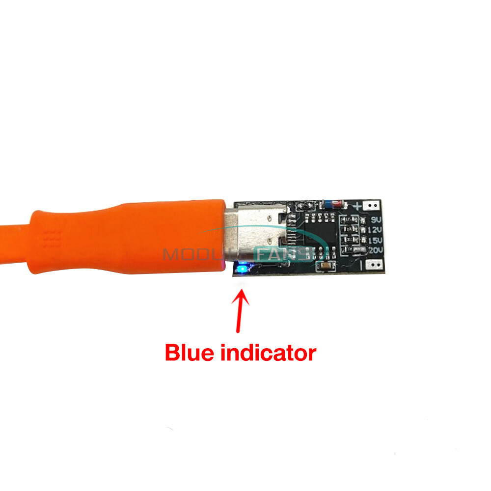 PD 3.0 QC 4.0 Decoy Board Fast Charge Type-C USB Boost Module & Housing Shell