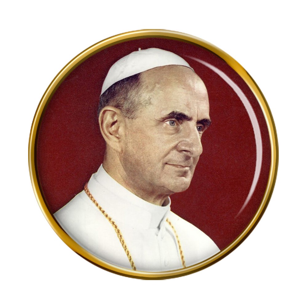 Pope Paul VI Pin Badge