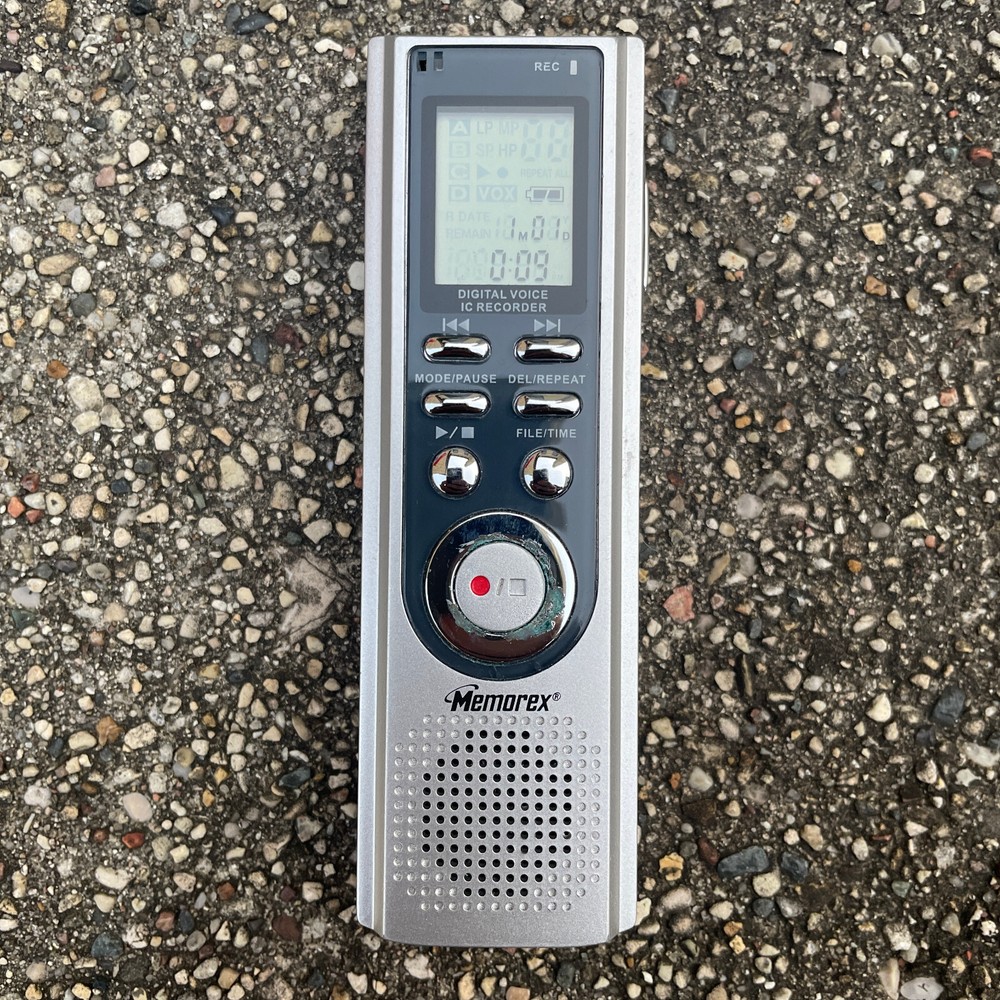 Memorex Digital Voice Recorder Model MB2059B Mini Tested