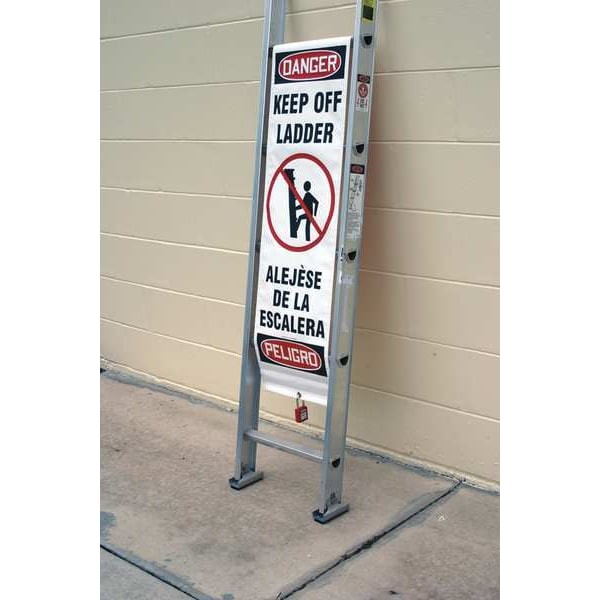 Accuform Klb763 Ladder Shield Wrap, Danger Keep Off