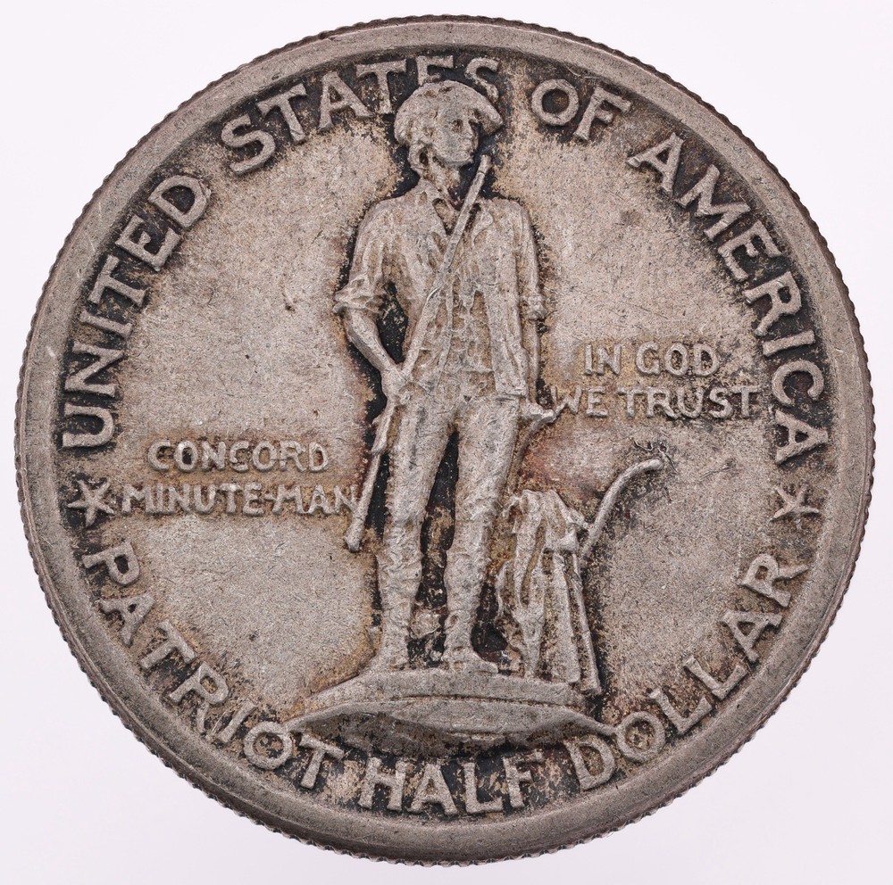 1925 Lexington Commemorative Silver Half Dollar (B4033)