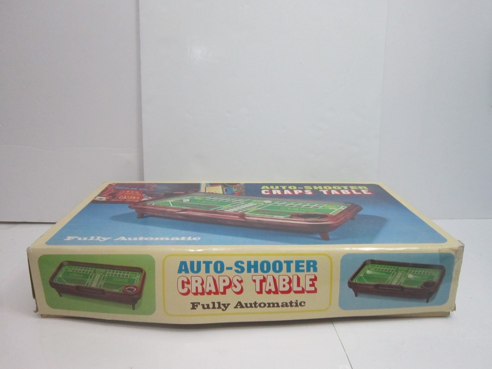 VTG Waco Auto-Shooter Craps Table Automatic Dice Roller Complete WORKING - VIDEO