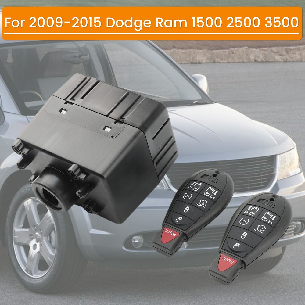 Wireless Ignition WIN Module Node -Programmed w/Keys For 09-12 Dodge Ram 1500