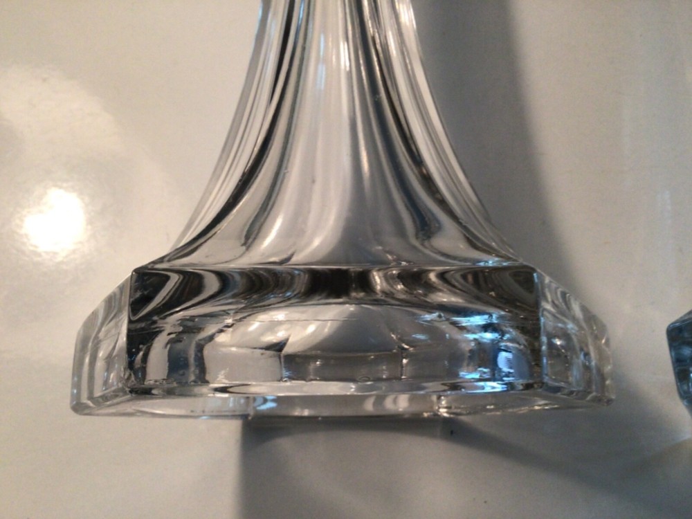 (2) Antique Retail Store Elegant Glass Pillar Display Column Stand Presentation