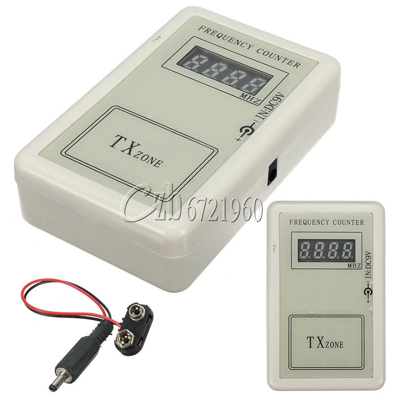 Precision Frequency Counter for Hand-held tester, wireless Remote Control