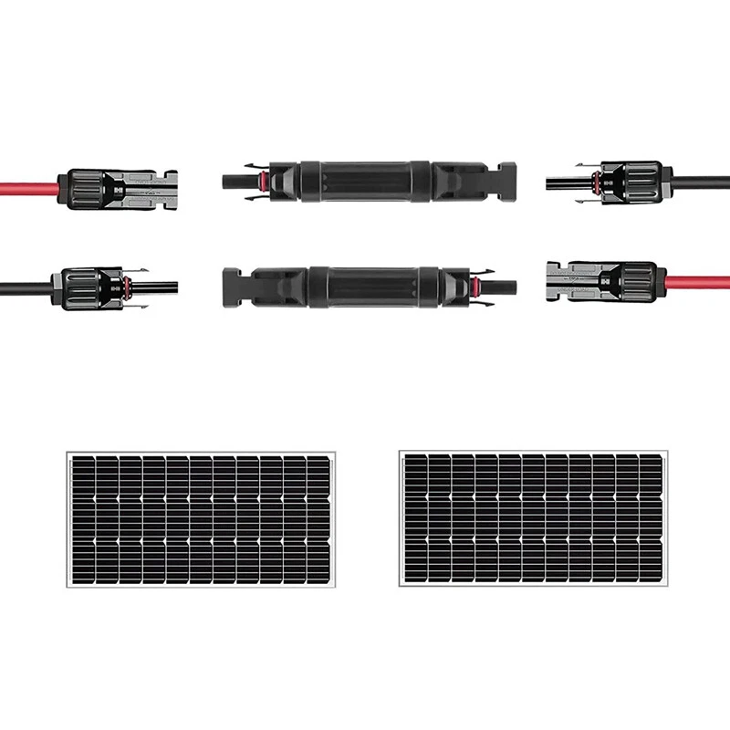 30A Quick Release Fuse Holder In-line Solar Panel Cable PV Connector 1000V DC