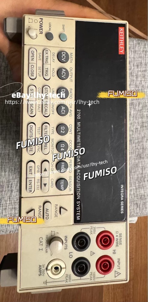 1 pcs Keithley 2700 Data Aquisition Switch Unit Desktop multimeter&lhy