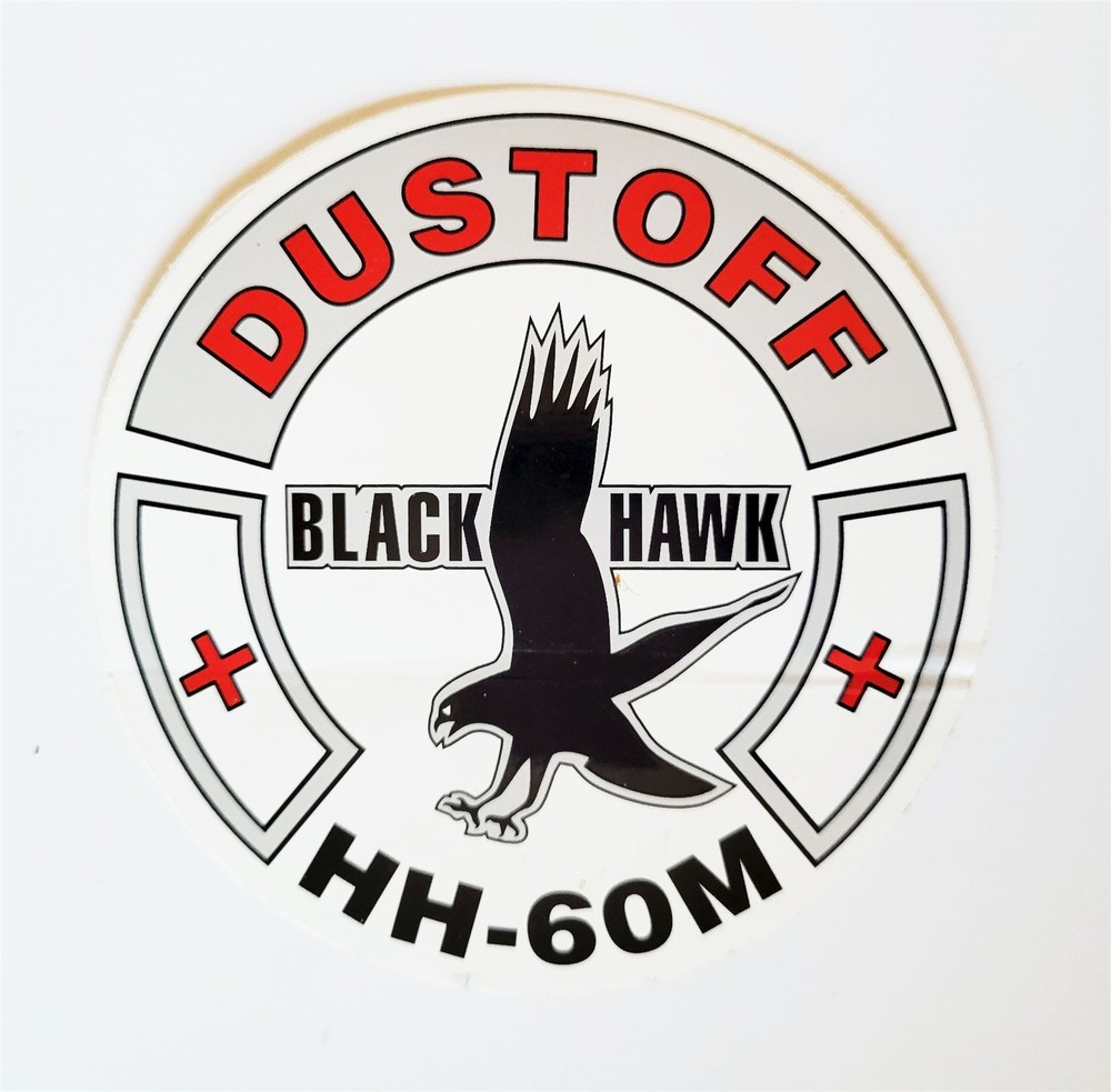 Dustoff HH-60M Helicopter Decal Sticker Military