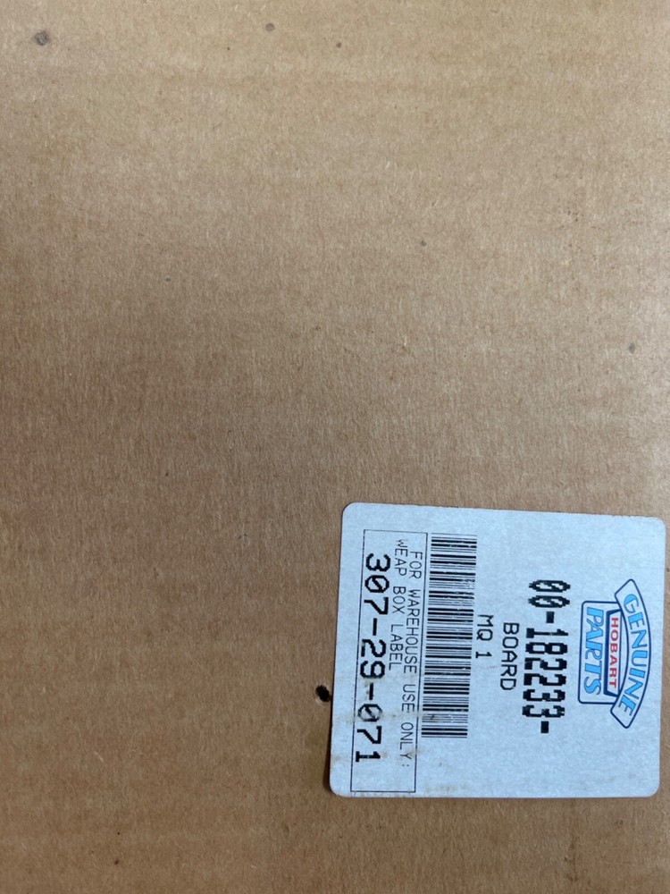 00-182233 BOARD HOBART