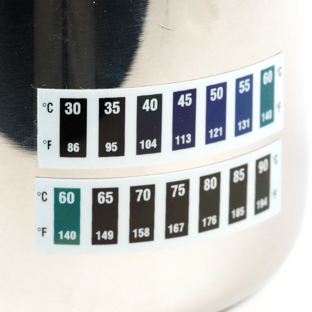 60 - 90 Degree Temperature Sensitive Sticker Label Milk Steaming Thermometer Tag