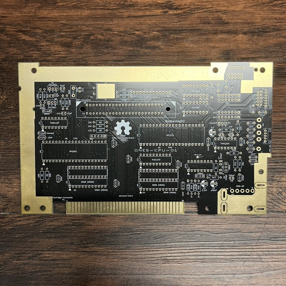 NES Nintendo OpenTendo Open Source Motherboard PCB NEW